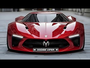 2027年 ダッジ バイパー｜伝説のV10スーパーカー復活か？
