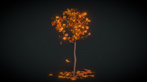 Autumn maple - Download Free 3D model by MasterOfTheMadWorld