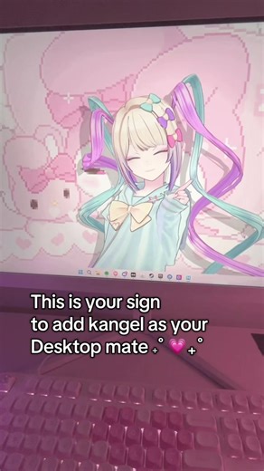 Add Kangel as Your Cute Desktop Mate Today