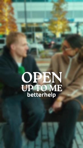 Open Up To Me. You owe it to yourself to be the person that you are and deserve to be. 🫂 #BetterHelp #OnlineTherapy #MentalHealthMatters #MentalHealthAwareness #OpenUpToMe