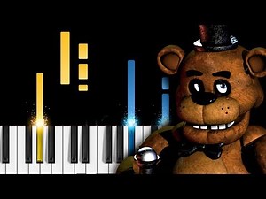 Five Nights at Freddy's 2 - "It's Been So Long" - The Living Tombstone - Piano Tutorial (FNAF2)