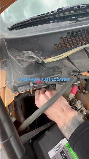 Ram 2500 Radio Fuse Location