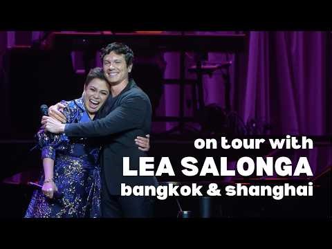touring asia with broadway legend LEA SALONGA: life on tour as a concert vocalist | BKK & PVG