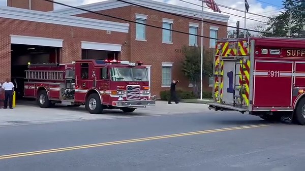 19K views · 404 reactions | Station 1 responding with EMS2, L11, Rescue 1 and Engine 2. | City of Suffolk Department of Fire & Rescue | Facebook