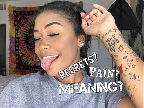 ALL ABOUT MY TATTOOS AND PIERCINGS !