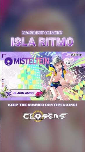 Black Lambs Summer Swimsuit Showcase | Closers #shorts #closers #closersglobal #mmorpg #animegame