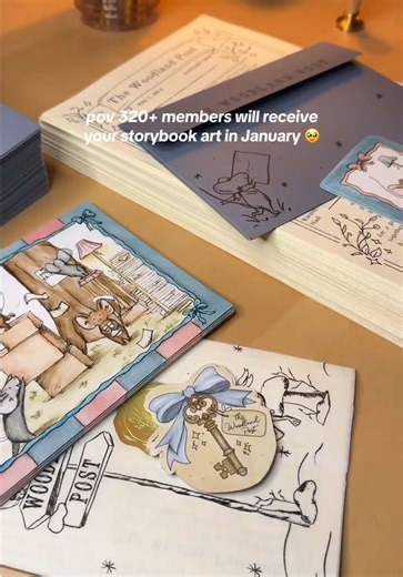 Storybook Art Subscription for January's Members