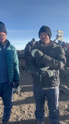 🌍 Climbing Kilimanjaro Company Clients All the Way from Brazil! 🇧🇷🏔️