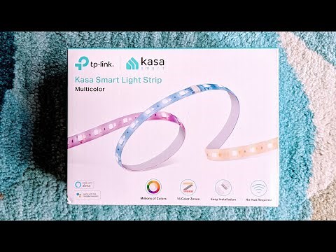 Terribly Good. TP-Link Kasa Smart LED Strip Light Unboxing + First Impressions + Installation
