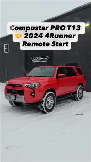 2024 Toyota 4Runner Remote Start Compustar PRO T13