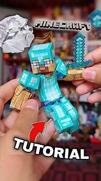 ARMADURA TUTORIAL#minecraft #papercraft #fnaf #funny #fyp #roblox #skibiditoilet #shorts#viral #fypシ