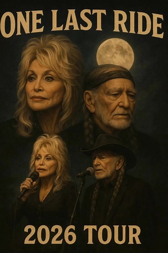 110K views · 5.4K reactions | Dolly Parton and Willie Nelson Announce 2026 Tour “One Last Ride” — A Soul-Stirring Revival That Breathes New Life into the Spirit of Country Music — Dates and Cities Revealed... Read more: https://quietfield.org/posts/dolly-parton-willie-nelson-announce-tour-last-soulstirring-revival-breathes-new-life-spirit-country-music-dates-cities-revealed-bibimbap-hue123-uwlp | Timber Tones | Facebook