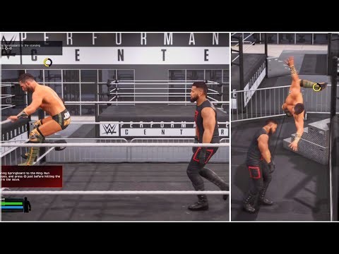 WWE 2K26 - Perform a Springboard | Perform a Running Springboard Objective Performance Center