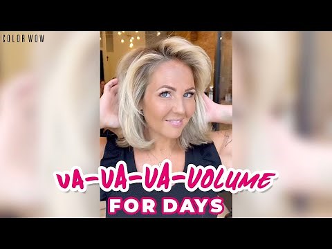 The Best Volume Product for Fine Thin Hair | This Volumizing Foam Creates Instant Lift