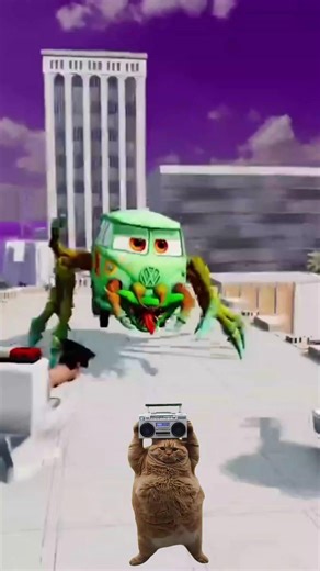 Epic battle between Lightning McQueen Eater Part 28 _Coffin dance song cover_