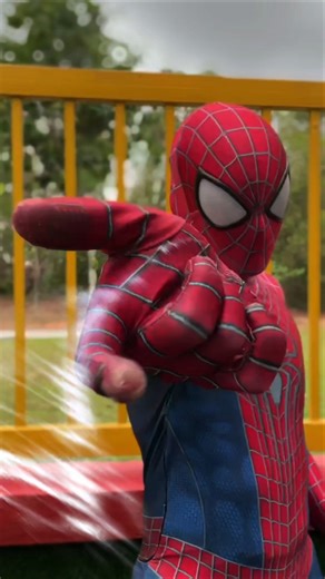 THE AMAZING SPIDERMAN 2 / WEB PULLING CAMERA #spiderman #shorts