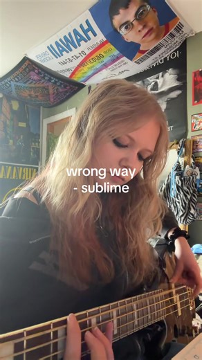 Wrong Way - Sublime (follow my band @Call Me Animal 😘) #bass #sublime #ska #fyp #callmeanimal