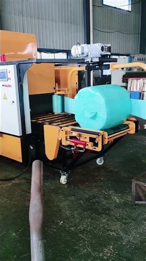 #Automatic Bundling and Wrapping Machine for Both Web and Film Use#...