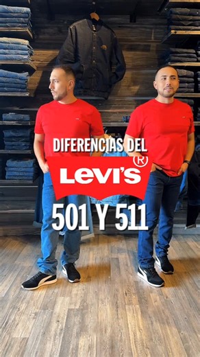 4.5K views · 456 reactions | Diferencias entre Levi’s 501 y Levi’s 511 El Levi’s 501 es el jean original: Tiro alto, corte recto y ajuste regular. Atemporal, cómodo y auténtico. El Levi’s 511 ofrece un fit slim, tiro medio y denim con stretch para un look moderno y versátil. Ambos combinan tradición y estilo, solo cambia cómo se adaptan a ti.  Cuéntanos en los comentarios, ¿cuál es tu favorito? | Wiseman | Facebook