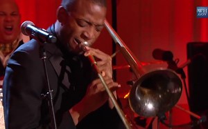 Trombone Shorty performs 'St. James Infirmary' at the White House 720p