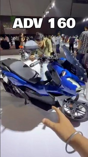 Honda ADV 160: 27L Boot Space, 160cc Engine & Tech Explored! #ytshorts #shorts
