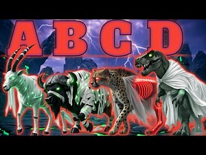⚡ ABC Safari Animal Lightning Safety Song - A to Z Animals Fun Stay Healthy in Forest! 🐾