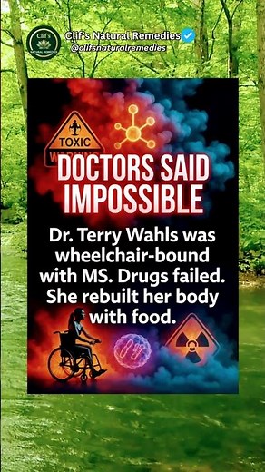 Dr Terry Wahls MS Reversal: The Wahls Protocol Food Journey