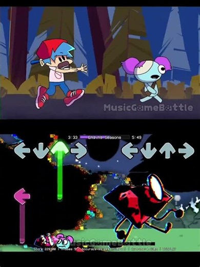 Runn with Pibby & BF - BFDI Mod - Mobile Gameplay - Friday Night Funkin' Game
