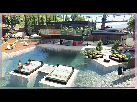 UNE MAGNIFIQUE VILLA DE LUXE SUR GTA 5 !!