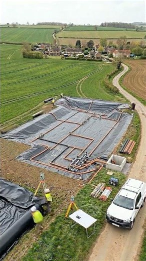 Field Turned Into Massive Water Storage.