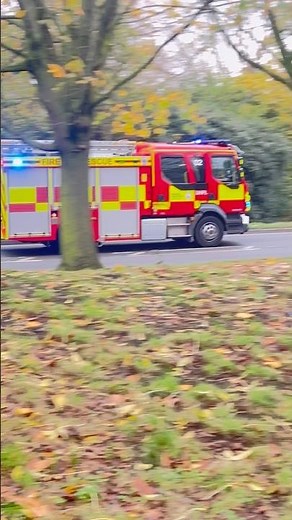 UK fire engine Emergency