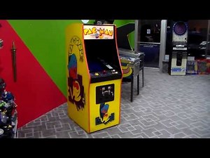 Midway's 1980 Pac-Man Arcade Game - NOT destroyed or sawed in half!