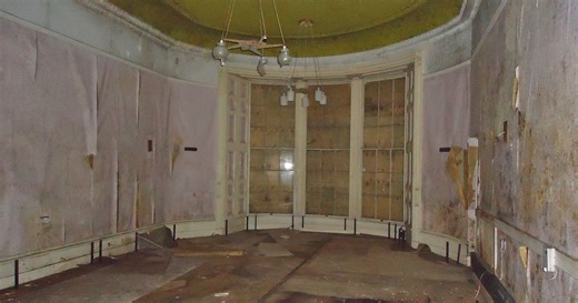 Inside the former 'crack den' restored to its Regency glory