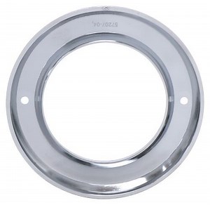 Chrome Trim Ring for Optronics 2-1/2" Clearance or Side Marker Light - Grommet Mount Optronics Acces