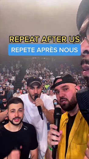 1.7M views · 10K reactions | Repeat After US ! Show Edition  Venez nous voir en concert : https://berywam.bleucitron.net | Berywam | Facebook