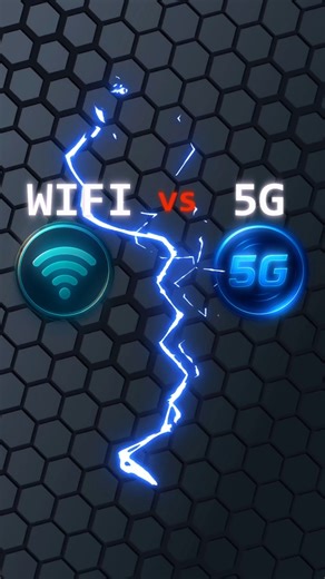 5G vs WIFI which one is better 🤔? #cutsync #facts #5g#wifi#phone#network#data#speed