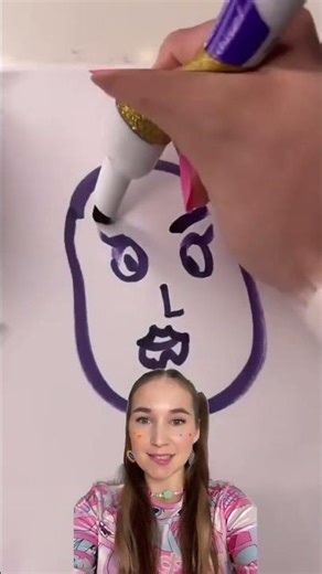 Hilarious Drawing Reactions! 😂🎨 #FunnyArt #DrawingChallenge