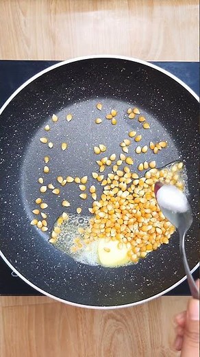 2 min butter popcorn recipe