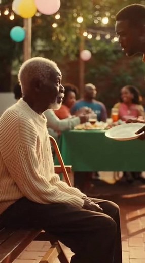 Grand-père et le service familial : une réalité touchante