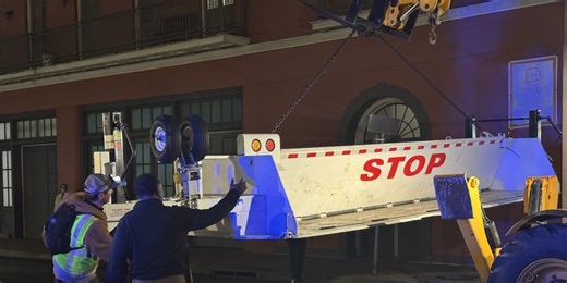 New wedge barriers deployed in the French Quarter