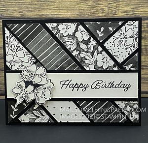 Black and White Cards Make a Big Impact