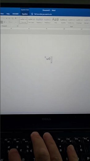 How to type a tilde ~ symbol under a variable for vector notation in MS Word Equation Editor