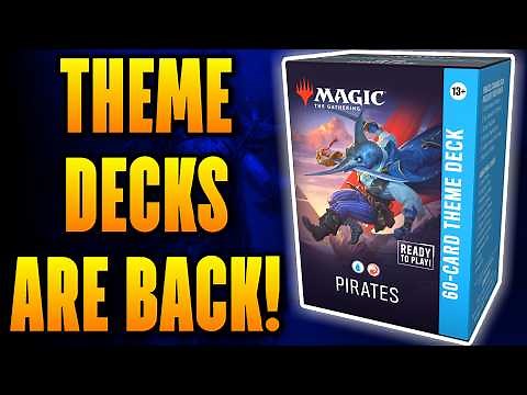 NEW 60-CARD THEME DECKS ANNOUNCED! THIS IS NOT A DRILL!!