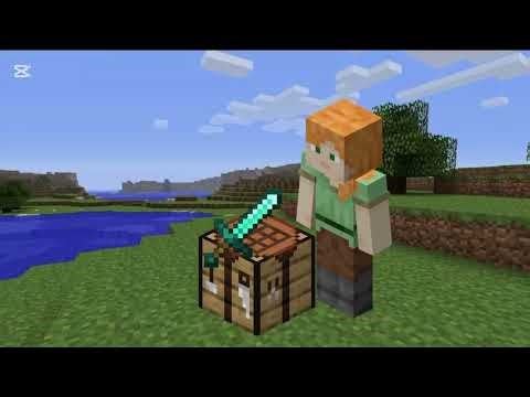 Alex's First diamond sword || Minecraft #1 