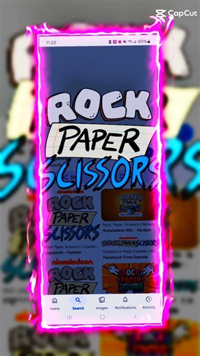 rock paper scissors new cartoon show new edit of it the shows🔥