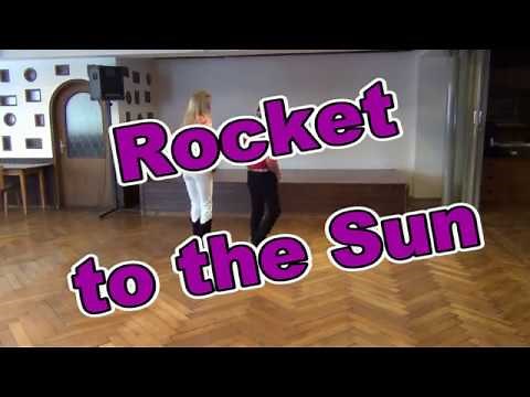 Rocket to the Sun Line Dance Teach & Dance