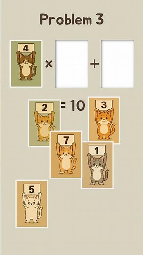 Cat Math Puzzle