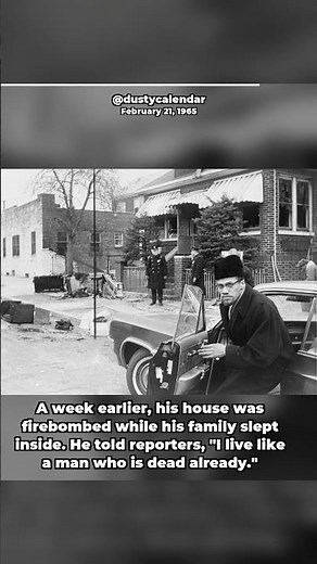 The Assassination of Malcolm X #history #onthisday