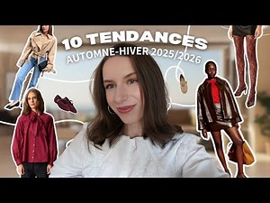 10 FASHION TRENDS TO ADOPT THIS AUTUMN-WINTER 2025/2026 + MEGA SELECTION