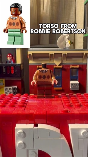 How to Make Stan Lee in LEGO #lego #marvel #stanlee #custom #fyp #trending #viral
